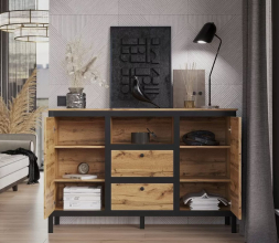 Комод Лофт KOM2D2S/150