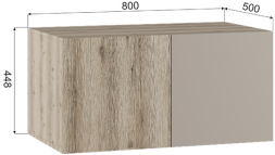 Антресоль угловая 3-2 Заря